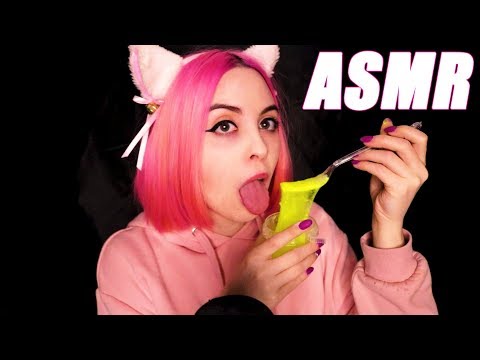 АСМР СЛАЙМ /Триггеры для сна и расслабления/ ASMR SLIME
