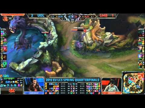UOL vs Gambit | LCS EU 2015 Spring Playoffs | Negyeddöntő | BO5 | 4. mecs