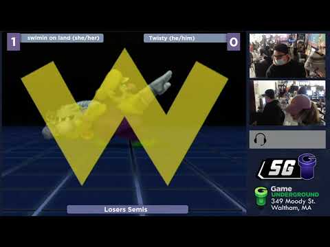SG 25.4 LS - sfy | swimin on land (Meta Knight) vs Twisty (Wario)