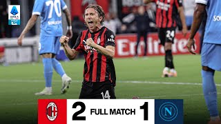 AC Milan v Napoli: the full match | The Rossoneri's win through Saelemaekers and Pulisic