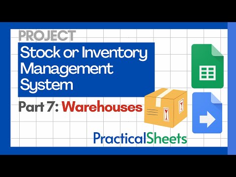 Create a STOCK Management System in Google Sheets 