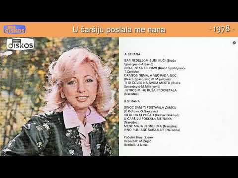Mersa Miljkovic Meri - U carsiju poslala me nana - (Audio 1978)