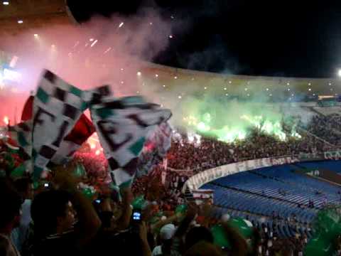Fluminense 2 x 1 Cerro Porteño - Entrada do time tricolor em campo