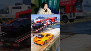 Supra or 720S or Aventador Can Beat Chiron? 😈☠️ #toyota #lamborghini #mclaren #bugatti #automobile