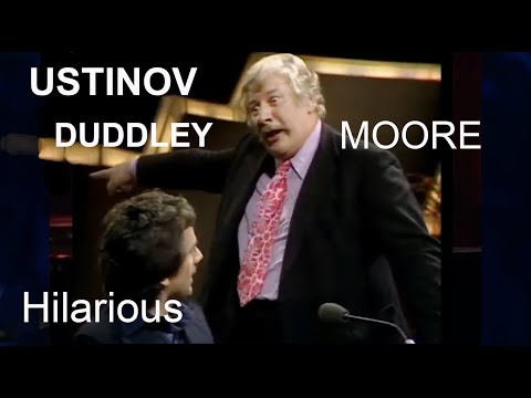 Hilarious DUDLEY MOORE and Sir PETER USTINOV parodying the Opera