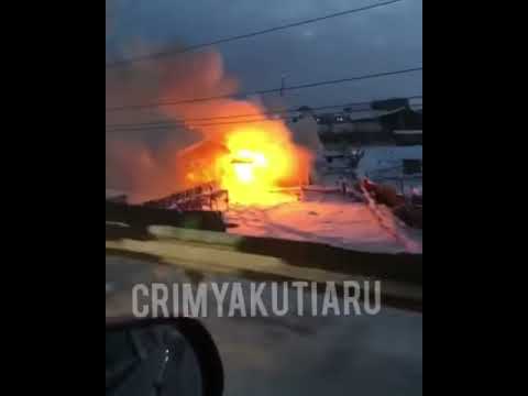 В селе Майя загорелся жилой дом В селе Майя загорелся жилой дом