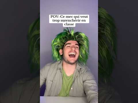 POV: This guy who wants to outdo himself in class