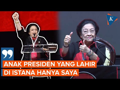Cerita Megawati Tak Mau Sombong soal Lahir di Istana Kepresidenan
