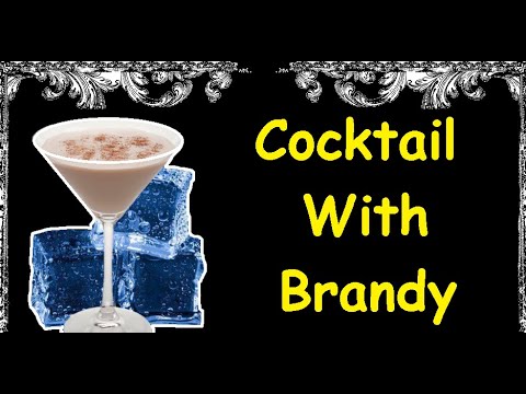 Cocktail With Brandy / Book of recipes / Bon Appetit