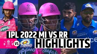 Mumbai Indians vs Rajasthan Royals Full Match Highlights MI VS RR FULL HIGHLIGHT