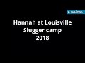 Louisville Slugger Camp
