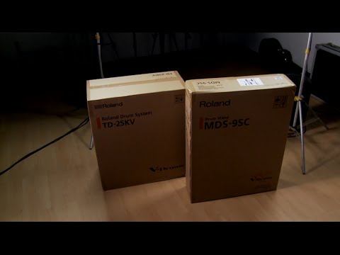 Kraft Music - Roland TD-25KV V-Drums Assembly Video