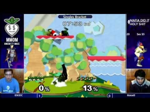 Matat0 (Falco) vs IDKIDC (Marth) - MMOM75 WR2