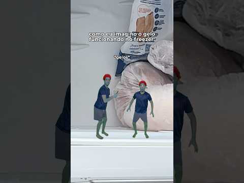 COMO IMAGINO O GELO FUNCIONADO NO FREEZER