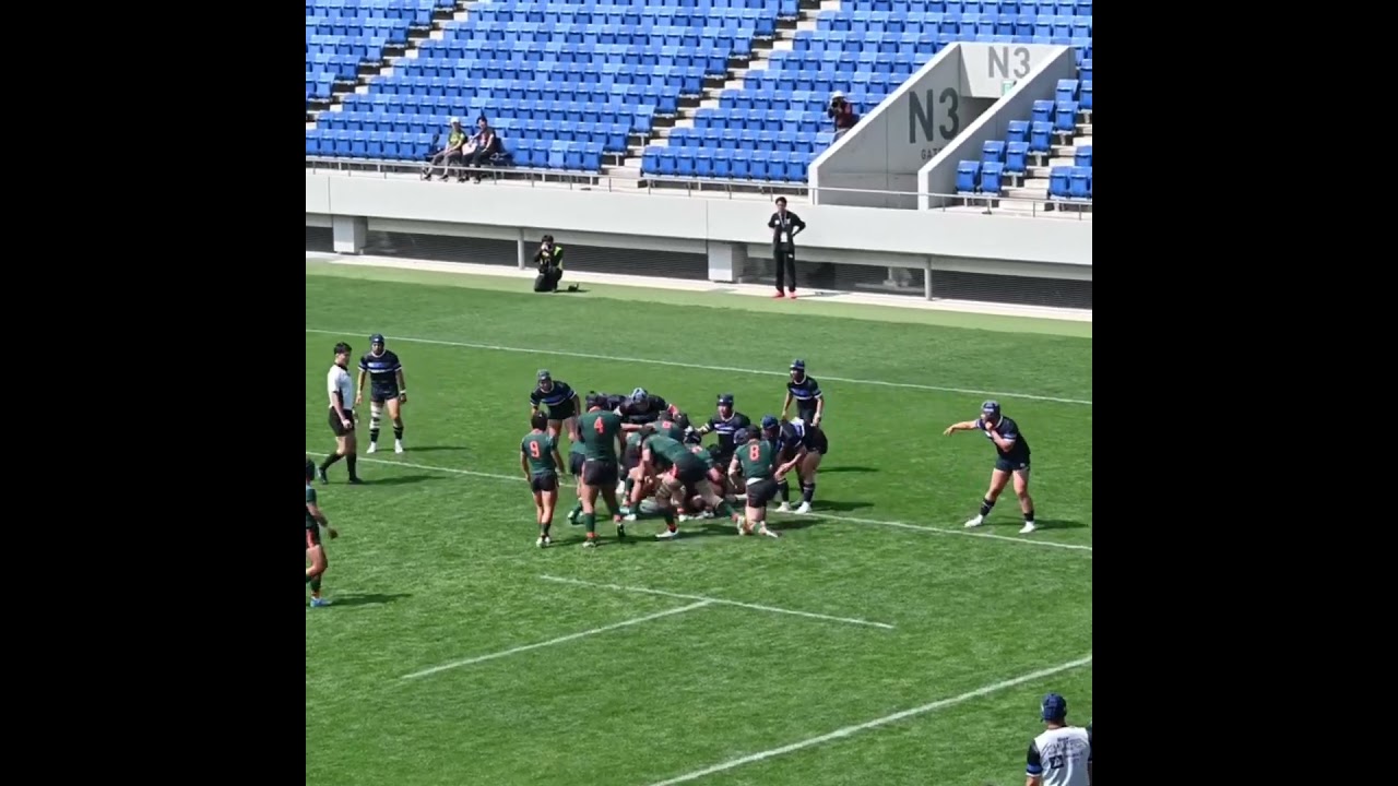 ヒガシ得意のモールから😆 #高校ラグビー #東福岡