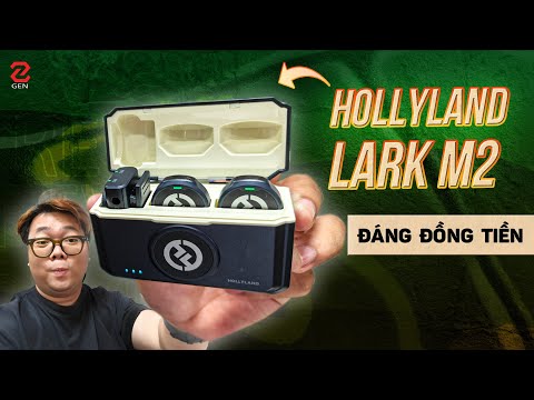 Micro Không Dây Hollyland Lark M2 - Âm Thanh Hi-Fi, Khử Ồn, Pin 40 Giờ