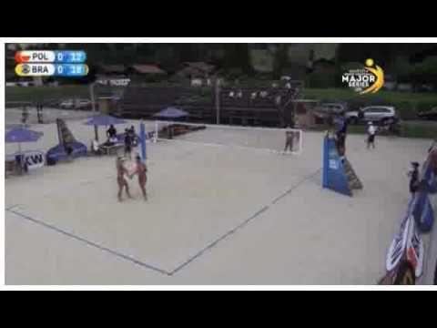 Kolosinska/Brzostek POL - Maria Antonelli/Lili BRA-GSTAAD MAJOR-2016 07 06