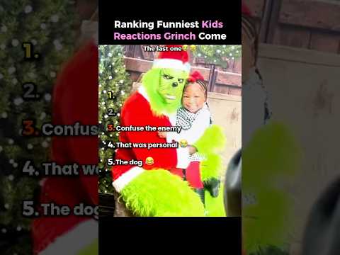 Pure Chaos Ensued! Ranking The Funniest  Kids Reactions To The Grinch
