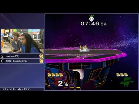 SG 20.5 SSBM - Joyboy (Default Fox) vs. HoG | Tiramisu [L] (Blue Fox) - Melee GF