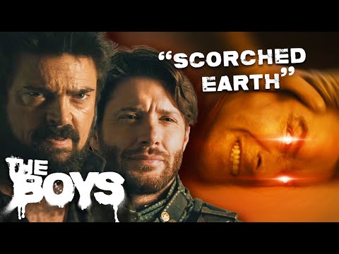 THAT Homelander vs. Butcher & Soldier Boy Fight Scene | The Boys