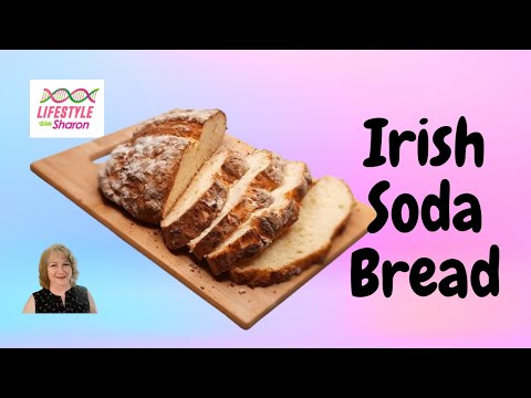Traditional White Irish Soda Bread Recipe | Easy to make Soda Bread | #sharon