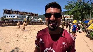 campeonato de Futvolei na Ilha Grande