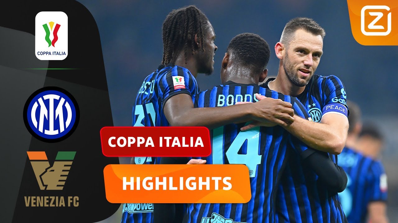 SCHITTERENDE GOALS IN SPEKTAKELSTUK OP SAN SIRO!! 😍😍 | Inter vs Venezia | Coppa Italia 2025/26