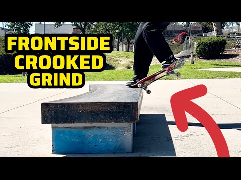 How To FS Crooked Grind (Skateboarding Trick Tip)