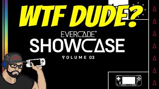 Evercade Showcase - Vol. 3 - My Reactions - Not at all what I expected!