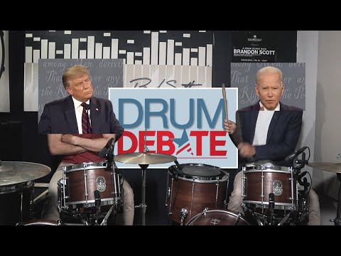 Drum Debate (feat. Trump + Biden)