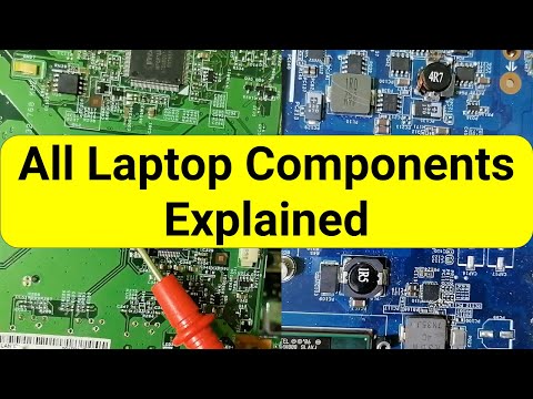 Laptop motherboard components names functions explained