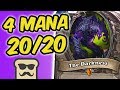 THE DARKNESS: 4 MANA 20/20?! | KOBOLDS AND CATACOMBS | HEARTHSTONE | DISGUISED TOAST