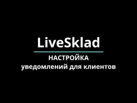 Видеообзор LiveSklad