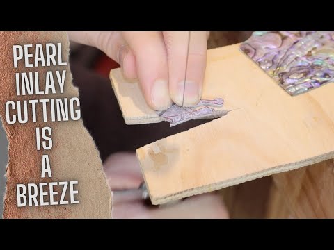 Pearl Inlay Cutting - It's Easier Than You Thought!