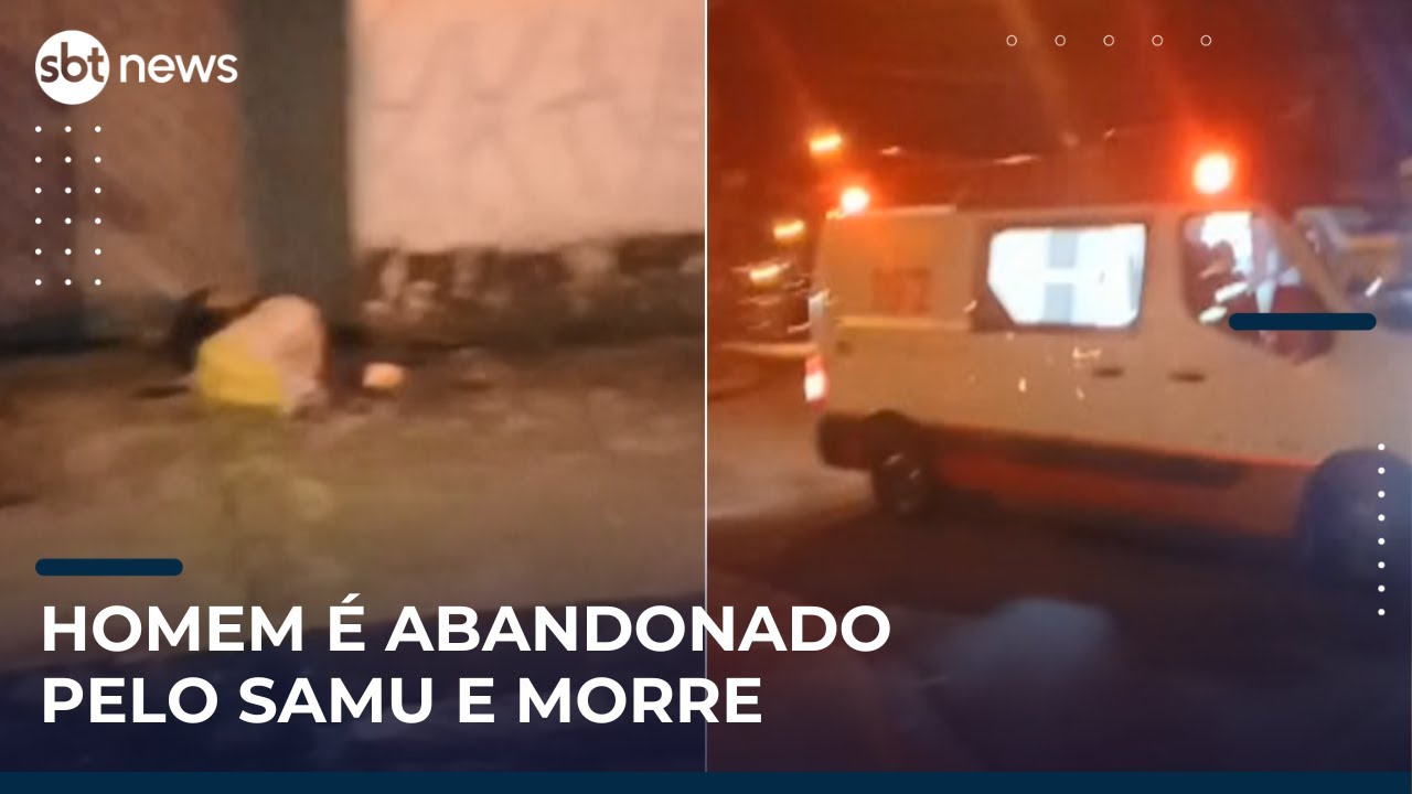 Vítima de acidente é deixada na rua pelo SAMU e morre | #SBTNews Manhã (14/05/25)