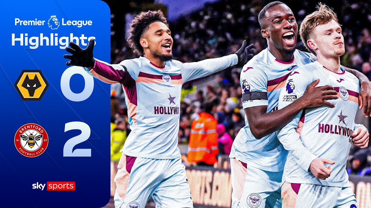 Lewis-Potter brace means Wolves stay winless | Wolves 0-2 Brentford | Premier League Highlights