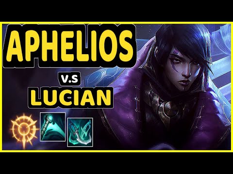 THEUSMA (APHELIOS) vs LUCIAN - BOTTOM ADC GAMEPLAY - BR Ranked GRANDMASTER