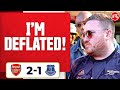 I'm Deflated (Dan Potts) | Arsenal 2-1 Everton