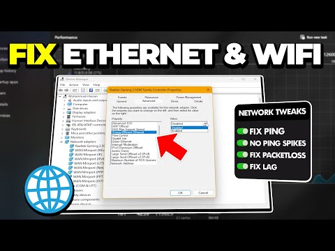 I Tried the BEST Internet Adapters Settings – Fix High Ping & Packet Loss