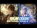 Nightcore Sugarcrash Lyrics Cover Switching Vocals