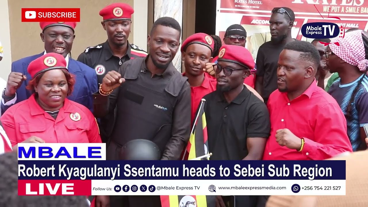 Kyagulanyi Ssentamu heads to Sebei 