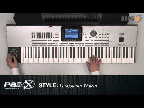 KORG TV / Pa3X MUSIKANT: "Standard" - Style Demo