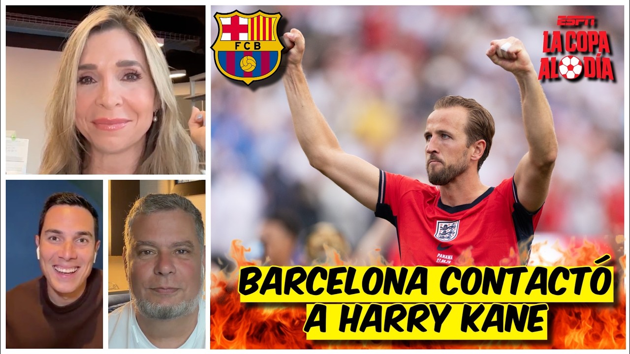 BARCELONA SUEÑA DEMASIADO: NO tiene como FICHAR a HARRY KANE después del MUNDIAL | La Copa Al Día