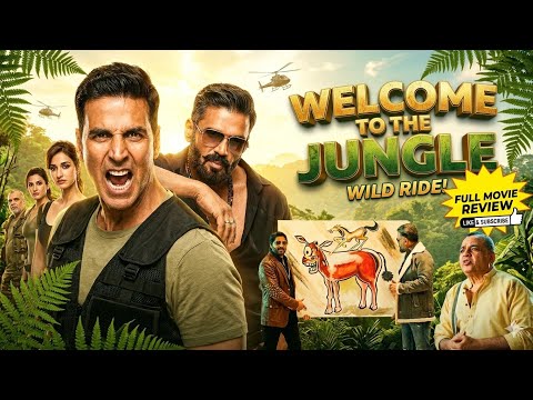 WELCOME to the jungle Trailer  Review| Akshay Kumar| Suniel Shety Paresh Rawal  Real Review Junction