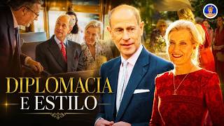 Sophie e Edward Encantam Portugal em Visita Oficial Cheia de Charme, História e Estilo.