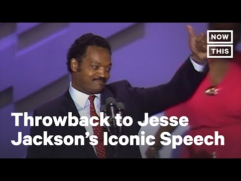 Jesse Jackson's Moving 'Keep Hope Alive' Speech | NowThis