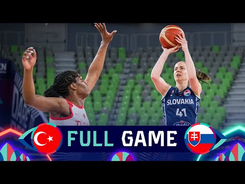 Turkey v Slovakia | Full Basketball Game | FIBA Women's EuroBasket 2023
