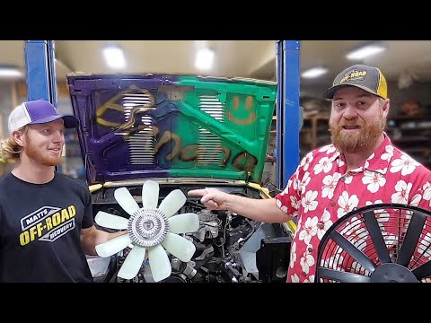 Massive Cooling System Upgrade For The Jeep Banana!