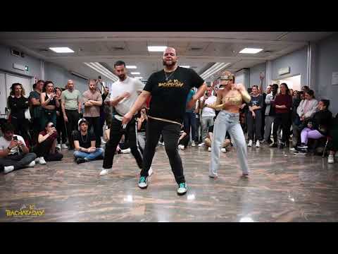 Alex Morel (bachatadura) Footwork Demo @  Bachata Day 2025