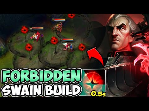 This FORBIDDEN Swain Strategy Tilts the Enemy Team (ADC Rage Quits)